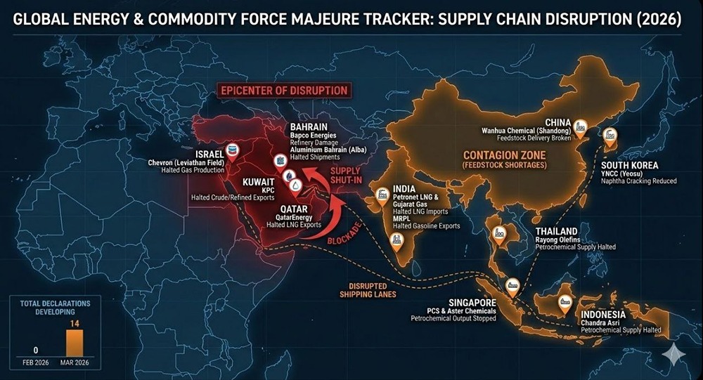 Глобальный кризис в нефтяной отрасли: крупнейшие компании вводят форс-мажор