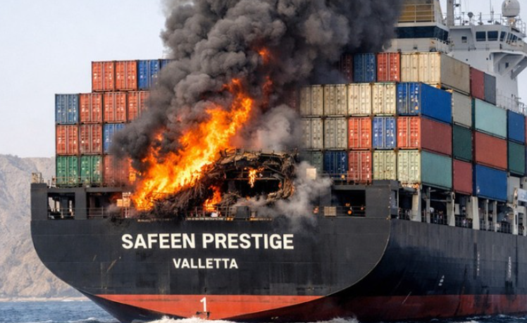 Контейнеровоз атакован в Ормузском проливе: экипаж в безопасности