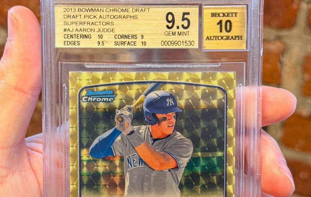 Карточка Аарона Джаджа установила рекорд в $5,2 млн: правда ли, что она обошла достижение Майка Траута ($3,9 млн в 2020 году), и что сделало её такой ценной?