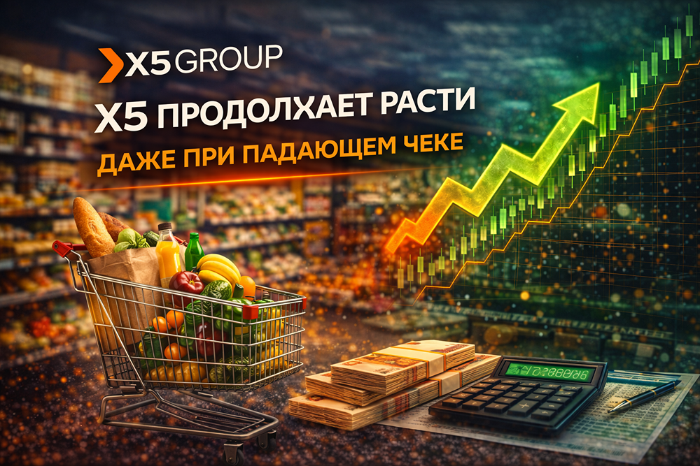 Х5: показатели падают, но таргет растёт — как ключевая ставка влияет на справедливую цену акций