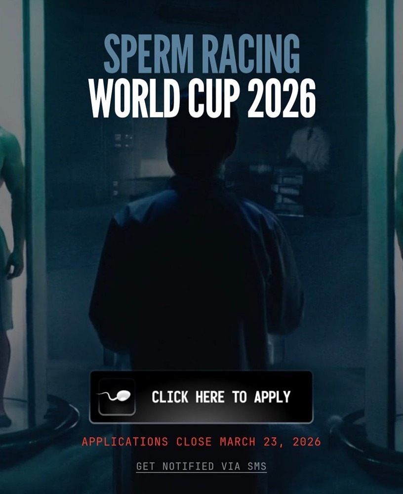 Правда ли, что в США 23 марта пройдут гонки сперматозоидов с призом в $100 тысяч