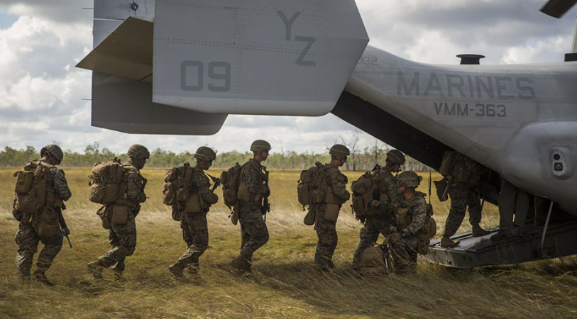 Пентагон одобрил переброску экспедиционного подразделения на Ближний Восток