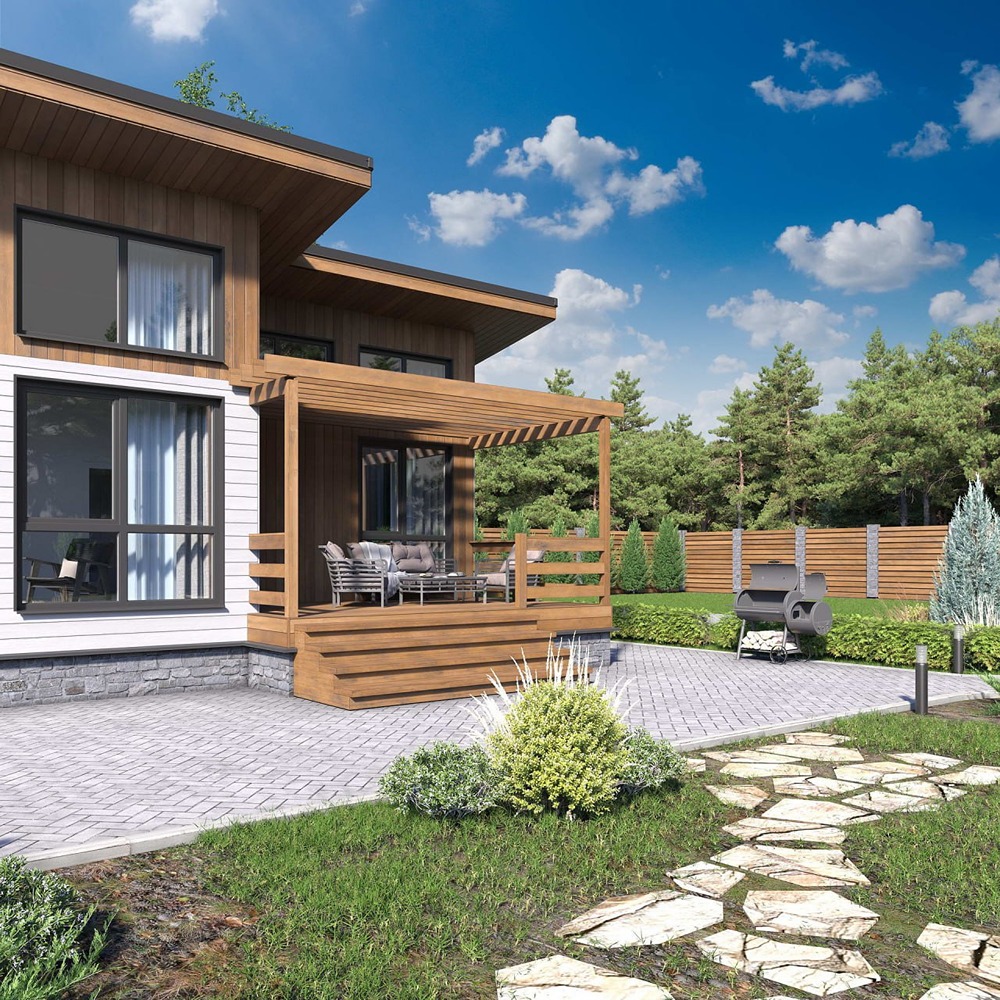 Дом с панорамными окнами: почему стоит выбрать «Акварель 5»