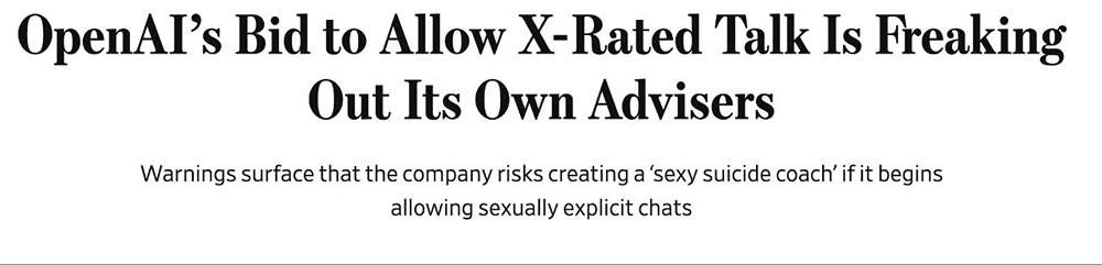 «Взрослый режим» в ChatGPT: почему эксперты против идеи Альтмана?