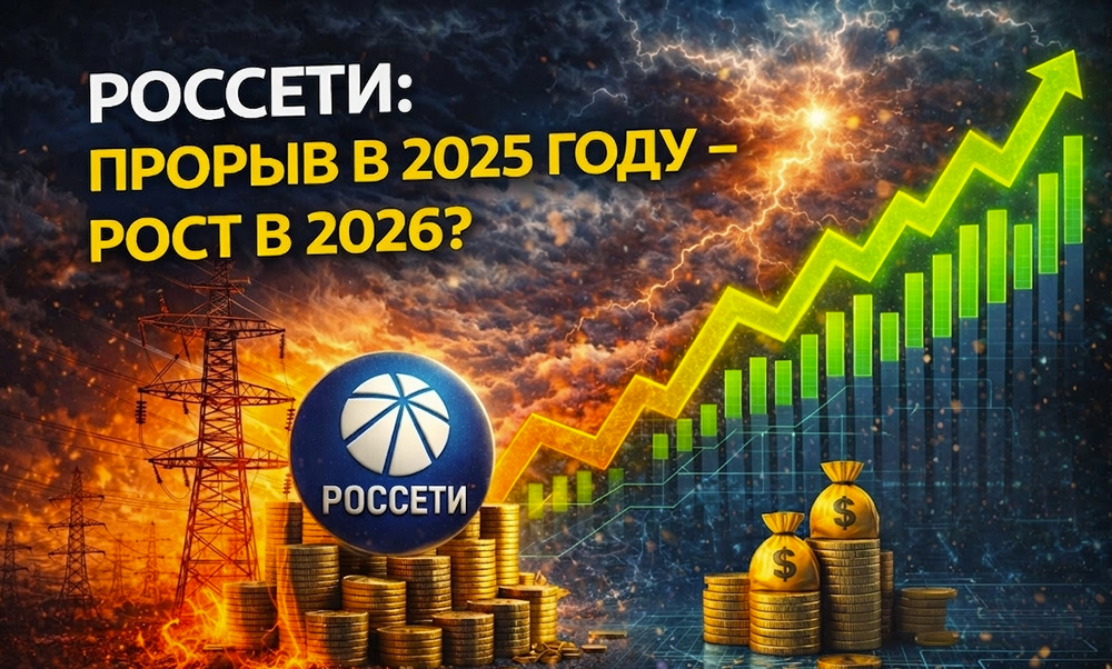 +60 % за год: стоит ли догонять акции «Россетей» сейчас?