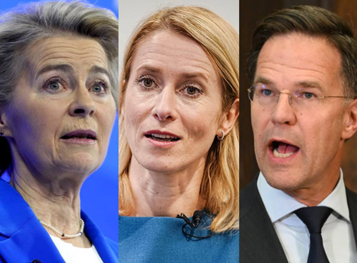 El Pais назвала фон дер Ляйен, Каллас и Рютте худшим руководством Евросоюза