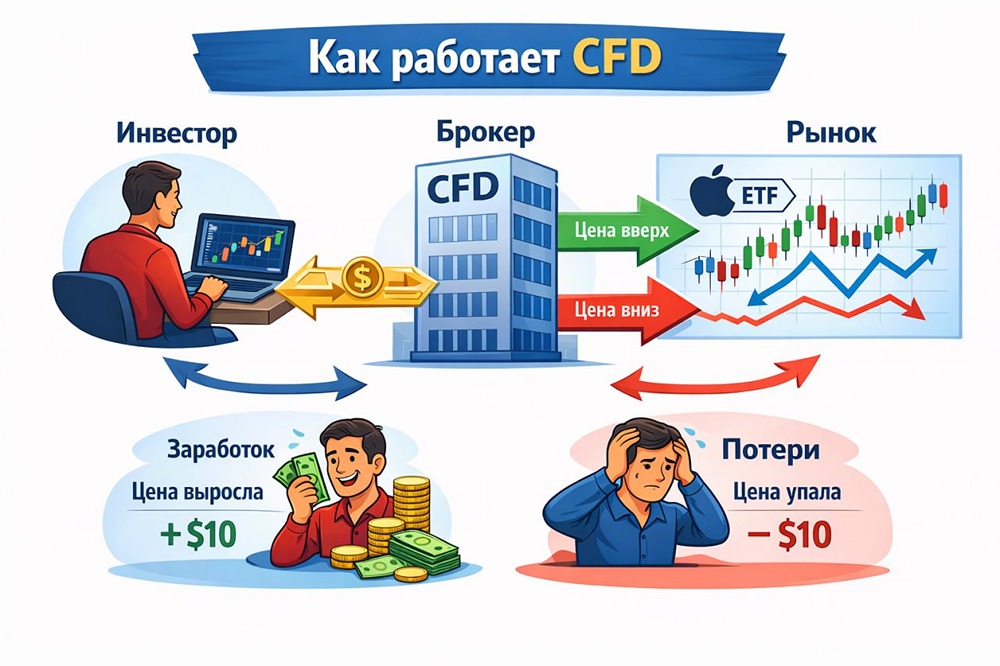 Не владея — зарабатывай: что такое CFD и почему это тренд 2026