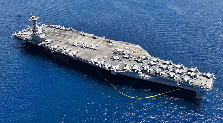 Умышленный поджог на авианосце USS Gerald R. Ford ? Что говорят источники