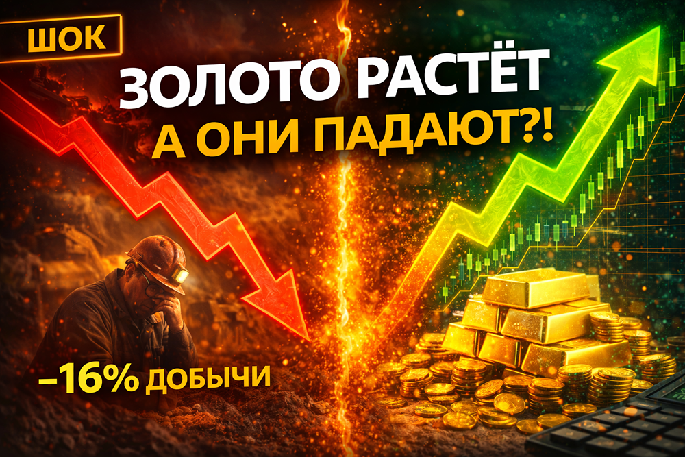 Почему Полюс снизил производство золота — и как это скажется на дивидендах?