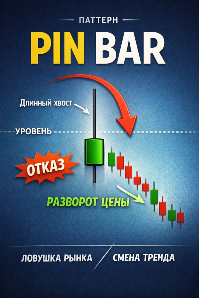 Разворот или продолжение? Что на самом деле говорит Pin Bar трейдеру