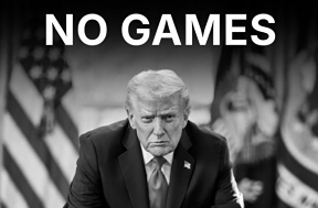 «Никаких игр»: Белый дом опубликовал фото Трампа