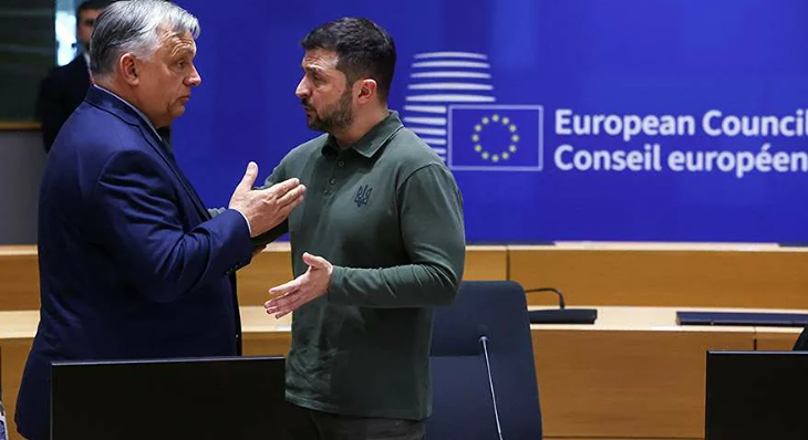 Жёсткий ход Зеленского: как украинский президент поставил Орбана в тупик на саммите ЕС