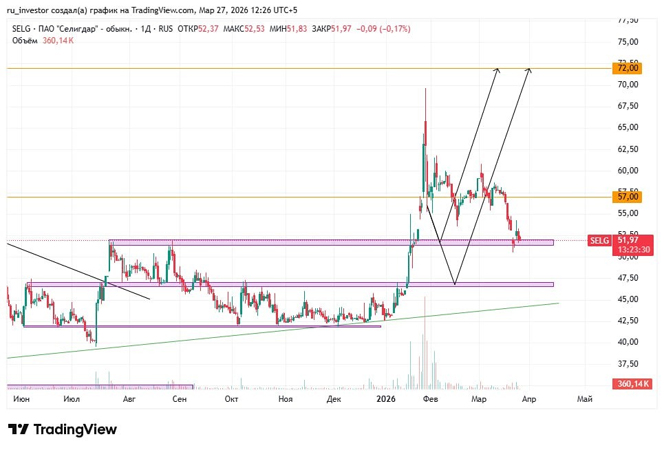 На пути к 72: акции Селигдар даёт шанс добора на 47 — стоит ли брать?
