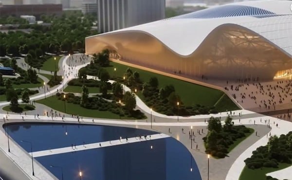 Будущее России в камне: дан старт строительству нового наццентра «Россия» на месте Экспоцентра