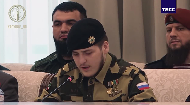 18-летний Адам Кадыров стал самым молодым майором в России