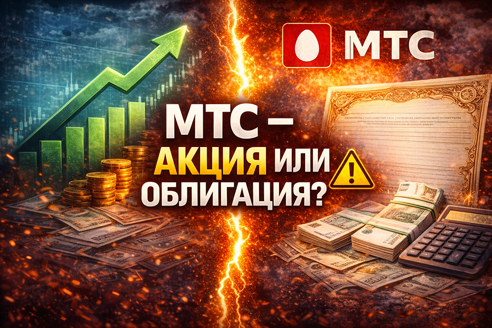 Акции МТС не растут: почему компания стала «квази‑облигацией»?
