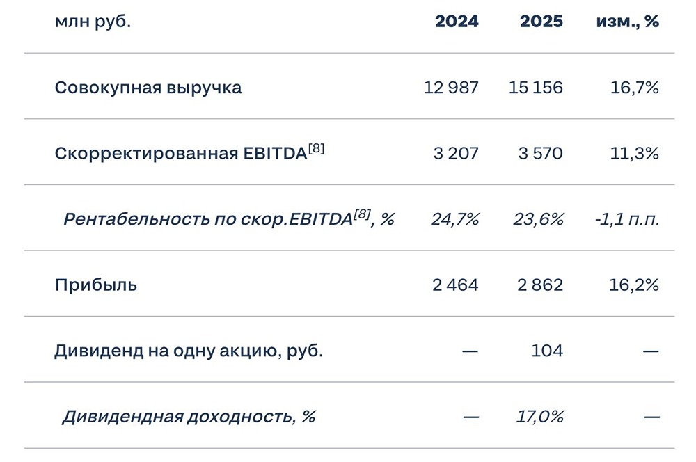 Циан МСФО за 2025 год
