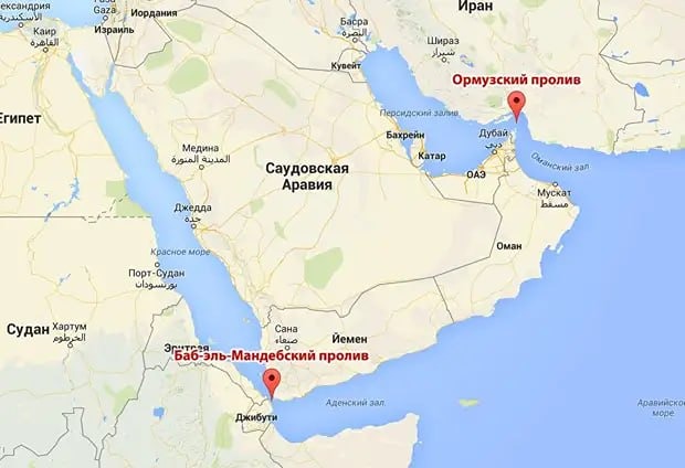 Почему пролив Баб‑эль‑Мандеб так важен для мировой торговли?