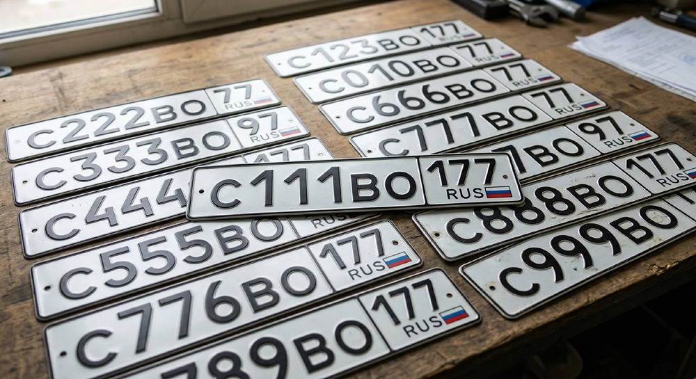 В России взлетела популярность автономеров с серией «СВО»