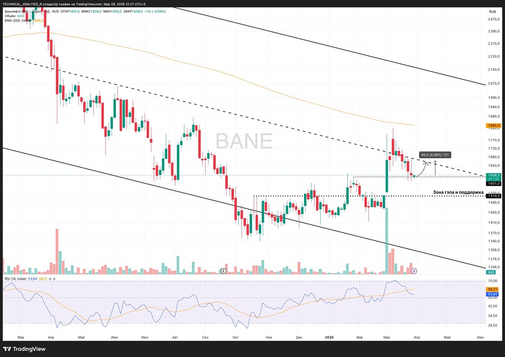 Тайный лидер рынка: почему акции «Башнефть» не падают с остальными?