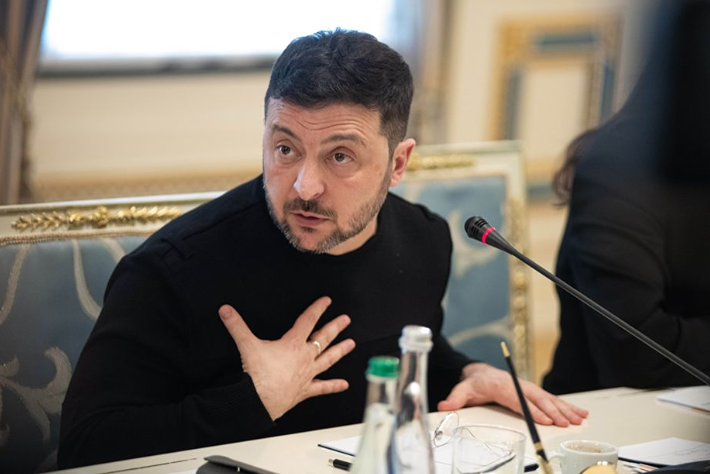 Пусть Россия сдаётся — мы не сдадимся, — Зеленский