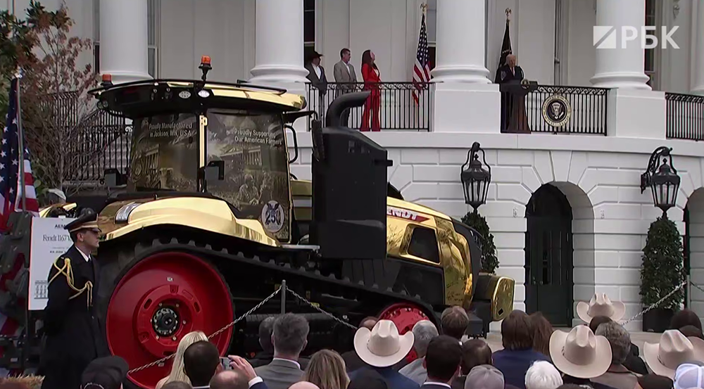 Золотой трактор Дональда Трампа
