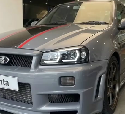 АвтоВАЗ показал Lada Granta GT-R R34. Машина разгоняется до 100 км/ч за 4 секунды