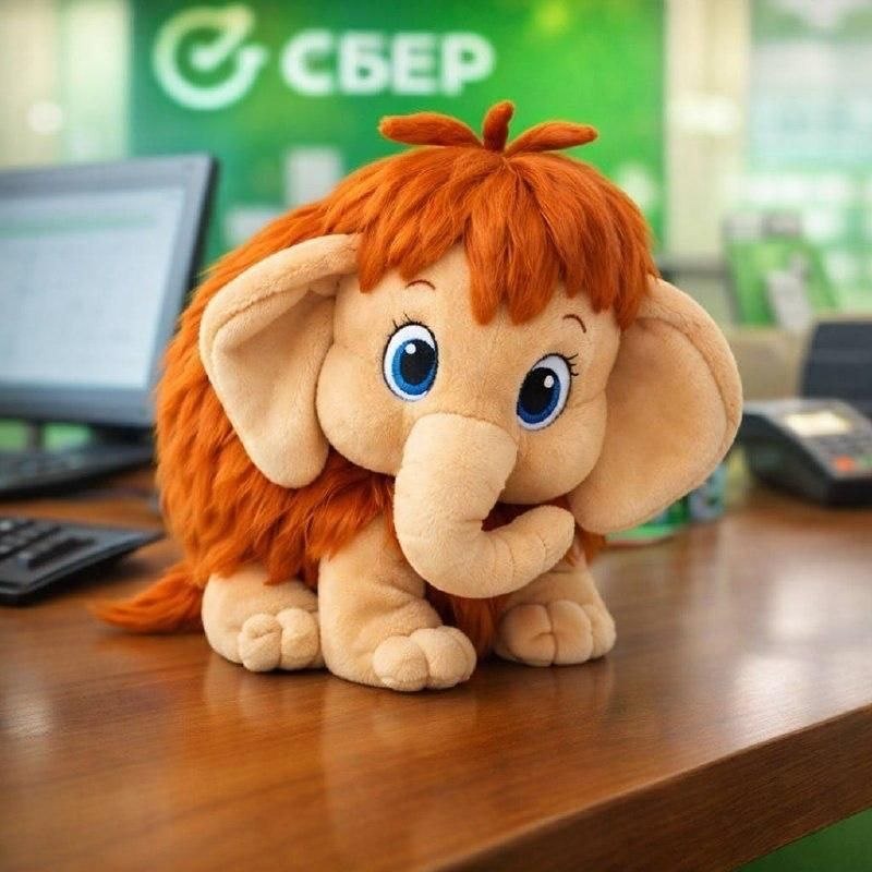 Доброе дело: сотрудники Сбера вернули малышу его мамонтёнка