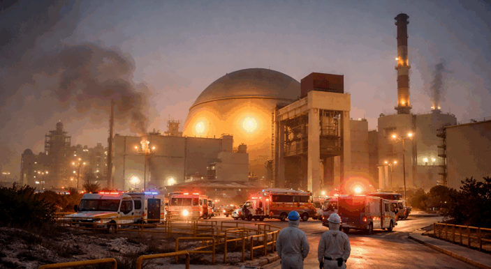 Взрыв на АЭС «Бушер» в Иране: повреждено здание, погиб сотрудник охраны