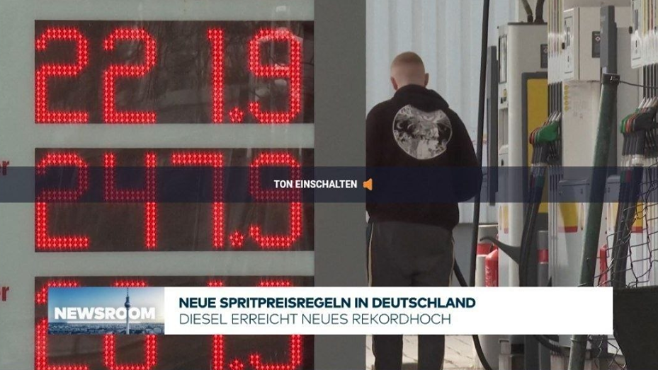 В Германии бьют рекорды цены на бензин и дизель