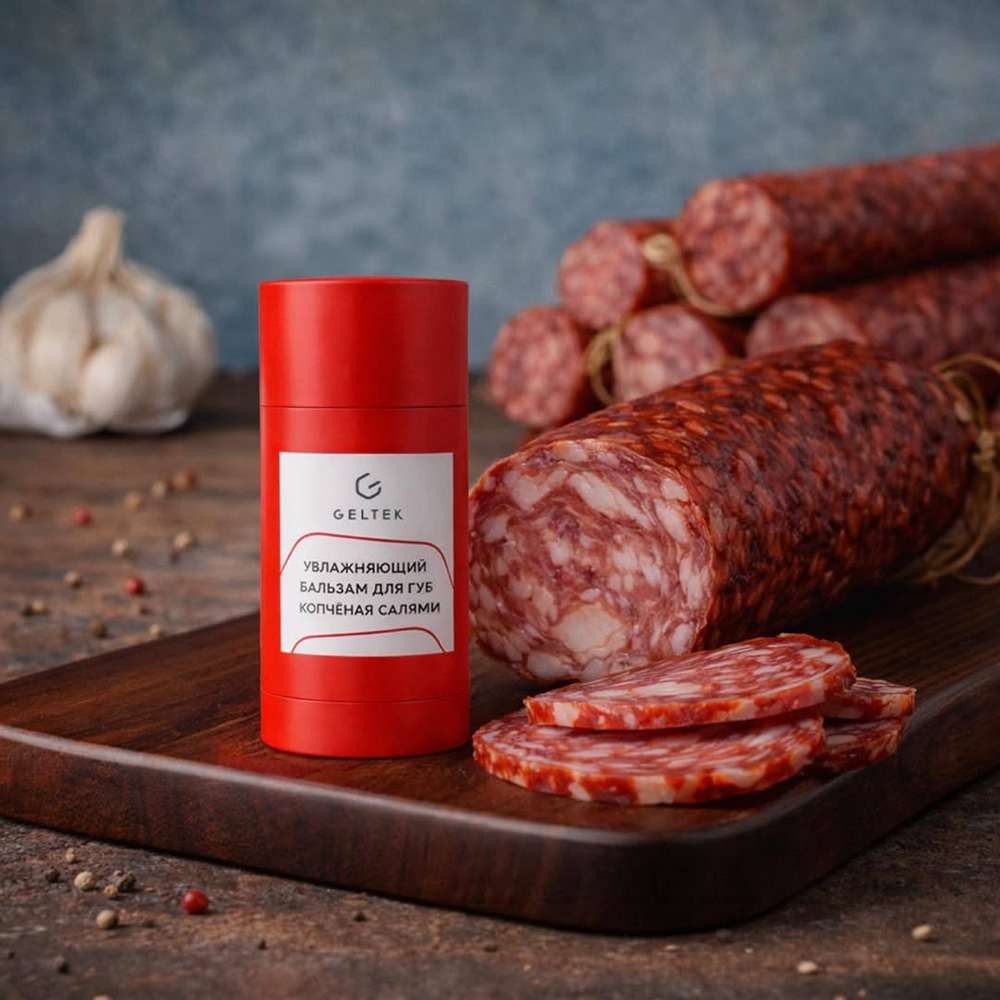 Бальзам для губ со вкусом салями выпустил российский косметический бренд