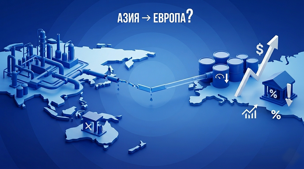 Азиатский нефтяной кризис толкает цены на дизель в Европе вверх