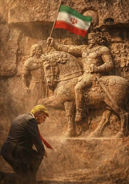 «Преклонись перед иранской цивилизацией» — мем от посольства Ирана в Индии