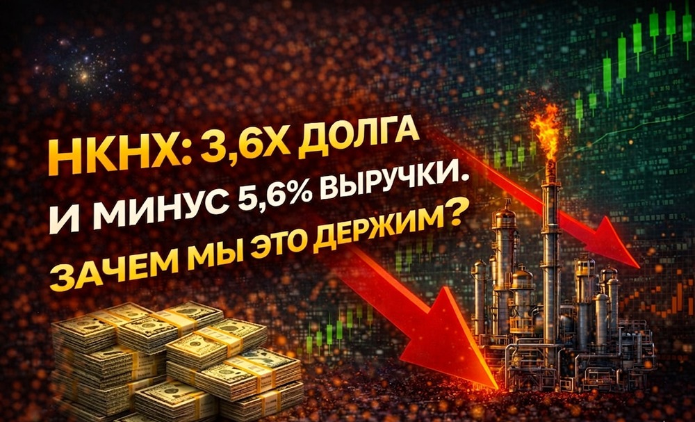 Акции НКНХ — спекуляция или долгосрочная инвестиция? Разбираем отчёт за 2025 год