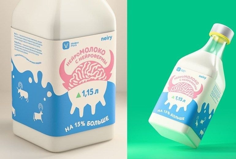 В России представили «нейромолоко» от коров с мозговыми имплантами