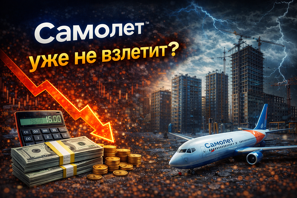 Акции «Самолёта»: стоит ли ловить дно в 2025 году? Разбираем риски