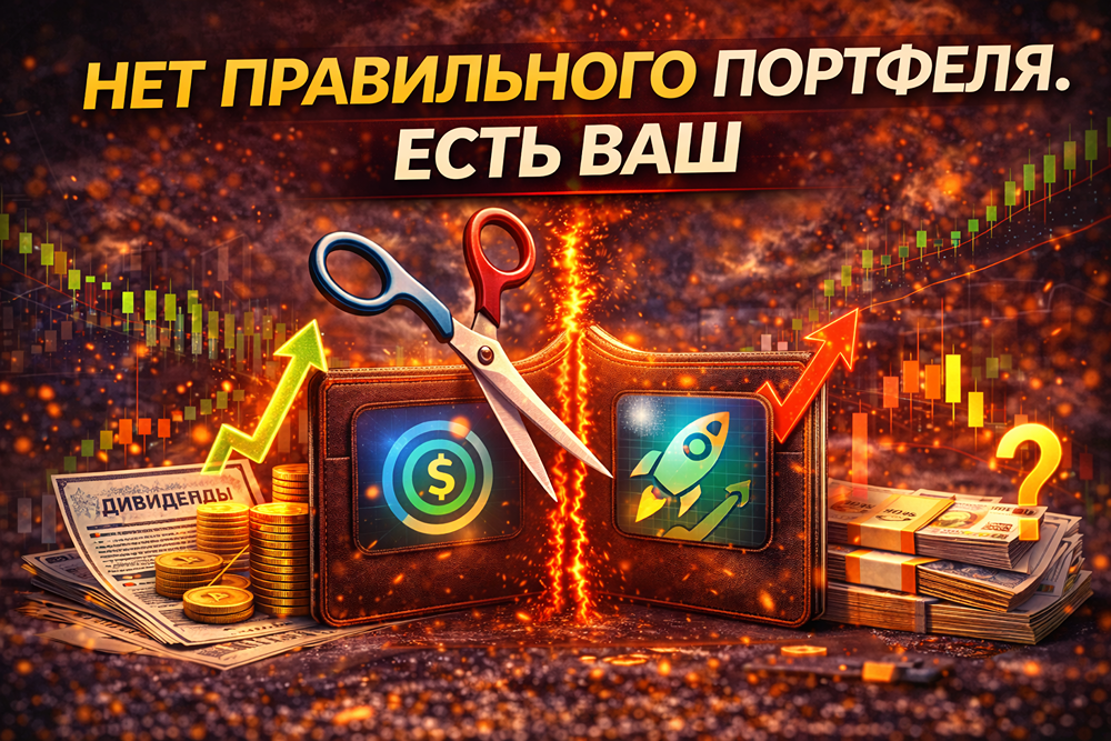 Какой процент акций роста оставить, если есть дивидендные? Разбираем стратегию