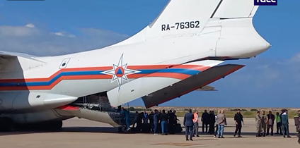 Самолет Ил-76 МЧС РФ доставил в Ливан более 27 тонн гуманитарной помощи, сообщили ТАСС в ведомстве