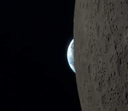 Астронавт НАСА поделился неотредактированным видео Луны и Земли