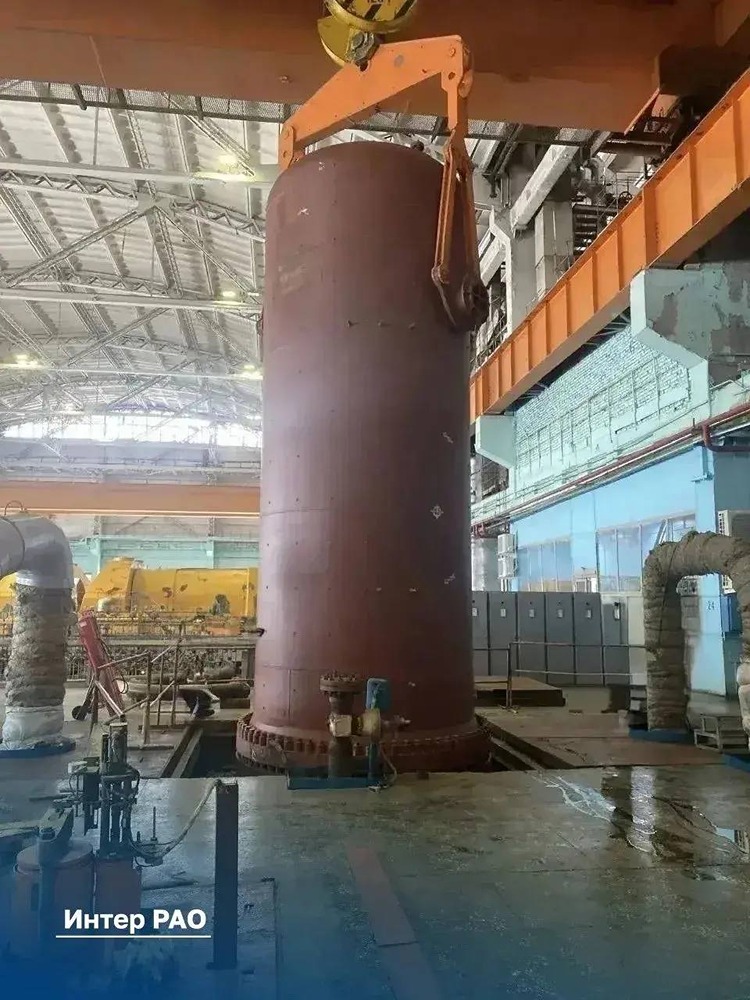 На Кармановской ГРЭС заменили подогреватель высокого давления