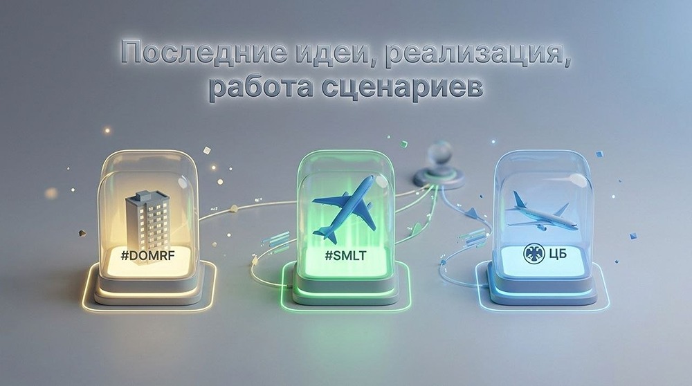 Последние идеи, реализация, работа сценариев