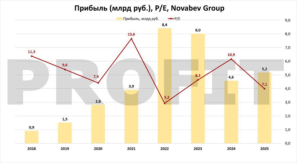 Стоит ли инвестировать в акции Новабев после отчёта за 2025 год?