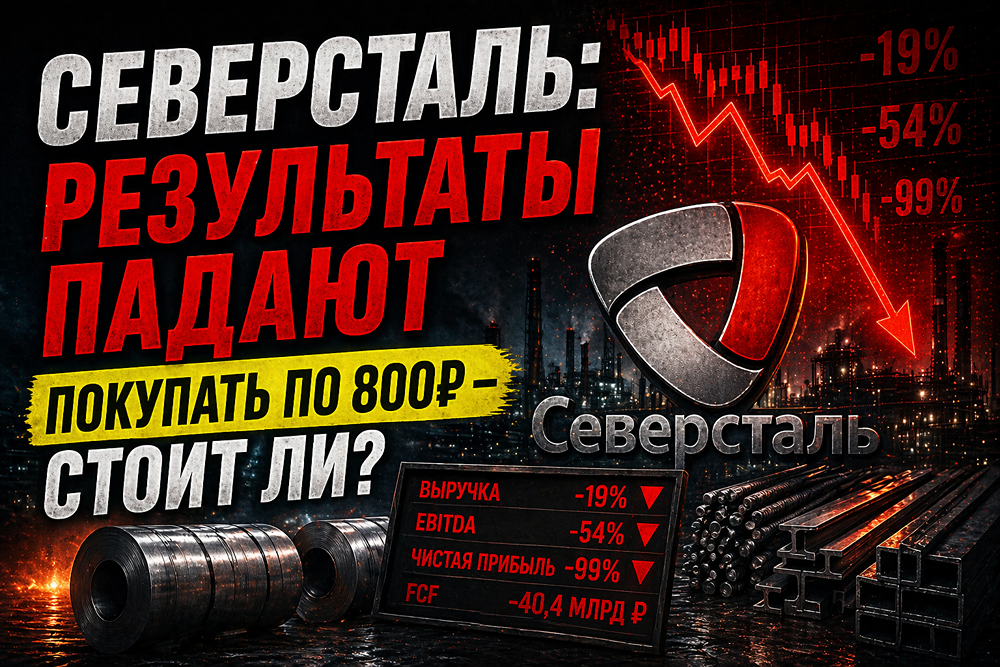 Почему акции «Северстали» упали?
