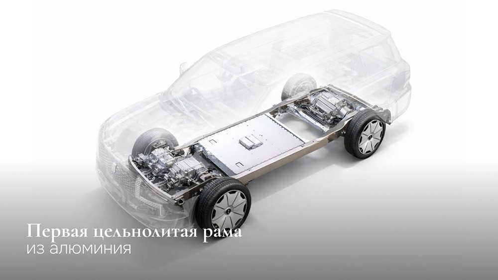 В мире появилась цельнолитая алюминиевая рамка для внедорожника BYD Yangwang U8L