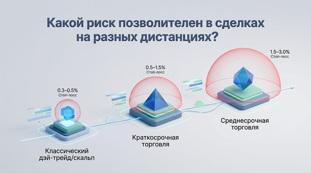 Какой риск позволителен в сделках на разных дистанциях?