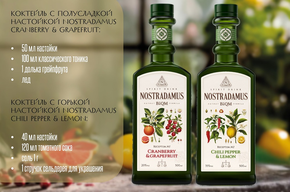 Хотите уют и вкус в бокале? Попробуйте коктейли с Nostradamus