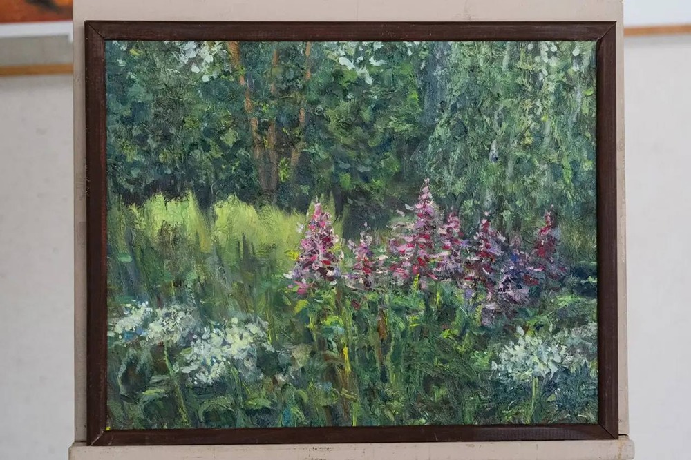 В Луховицах открылась выставка живописи инженера «Транснефть‑Диаскан» Сергея Романова