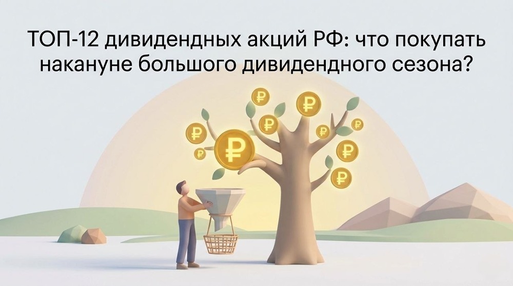Какие акции дадут двузначную дивидендную доходность в 2026 году? Топ‑10 вариантов