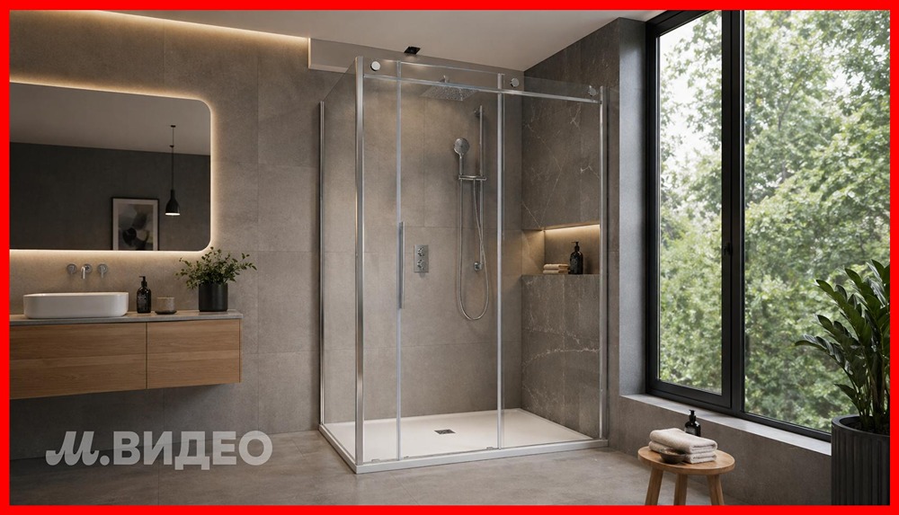 Выбирайте душевую кабину в М.Видео и обновляйте ванную под свой ритм жизни