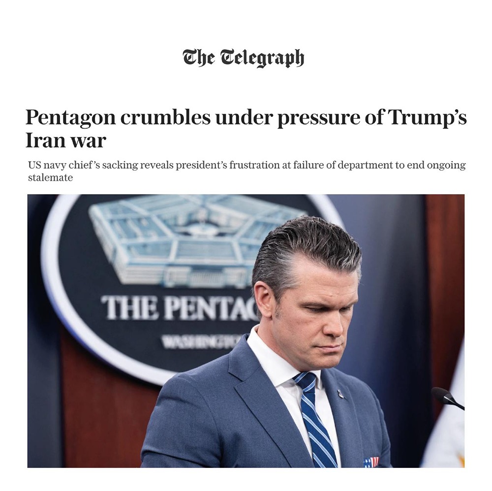 Отставка главы ВМС: в Пентагоне растёт нестабильность из‑за Ирана